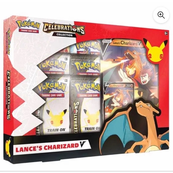 Pokemon Other - Pokemon Celebrations Lance's Charizard V Memories Collection